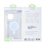 Gumiran zaščitni ovitek (TPU) Rixus Magnetic Case Apple iPhone 15 Pro Clear