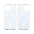 Gumiran zaščitni ovitek (TPU) Rixus Magnetic Case Apple iPhone 15 Plus Clear - slika 4