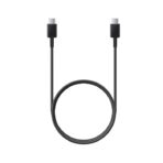 Originalni Podatkovno-polnilni USB kabel Samsung EP-DA705BBEGWW Type-C/Type-C Black