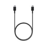 Originalni Podatkovno-polnilni USB kabel Samsung EP-DA705BBEGWW Type-C/Type-C Black