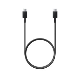 Originalni Podatkovno-polnilni USB kabel Samsung EP-DA705BBEGWW Type-C/Type-C Black