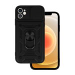 Slide Camera Armor Case (TPU) za mobilnik Apple iPhone 16 Pro Max Black