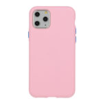 Gumiran zaščitni ovitek (TPU) Solid Silicone Case Samsung A31 (A315) Light Pink
