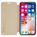 Preklopna torbica Nillkin Sparkle za Apple iPhone X Gold