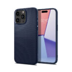 SPIGEN Liquid Air zaščitni ovitek (TPU) za mobilnik Apple iPhone 15 Pro Blue Navy