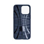 SPIGEN Liquid Air zaščitni ovitek (TPU) za mobilnik Apple iPhone 15 Pro Blue Navy - slika 3