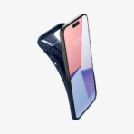 SPIGEN Liquid Air zaščitni ovitek (TPU) za mobilnik Apple iPhone 15 Pro Blue Navy - slika 4