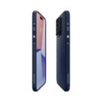 SPIGEN Liquid Air zaščitni ovitek (TPU) za mobilnik Apple iPhone 15 Pro Blue Navy - slika 5