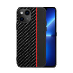 Tel Protect Carbon Case za mobilnik Xiaomi Redmi Note 10 Pro Black/Red