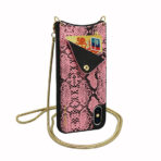 Torbica Snake Leather Case za Apple iPhone 6/7/8 Pink - slika 2