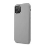 Gumiran zaščitni ovitek (TPU) Vennus Silicone Lite Case Huawei P40 Lite Grey - slika 2