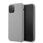 Gumiran zaščitni ovitek (TPU) Vennus Silicone Lite Case Huawei P40 Lite Grey