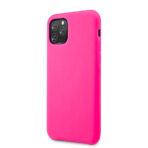 Gumiran zaščitni ovitek (TPU) Vennus Silicone Lite Case Samsung S20 (G980) Pink - slika 2
