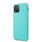 Gumiran zaščitni ovitek (TPU) Vennus Silicone Lite Case Xiaomi Redmi 9 Turquoise - slika 2