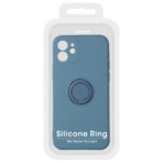 Gumiran zaščitni ovitek (TPU) Vennus Silicone Ring Case Samsung A34 5G (A346) Blue - slika 5