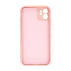Gumiran zaščitni ovitek (TPU) Vennus Silicone Heart Case Apple iPhone 11 Pink - slika 3