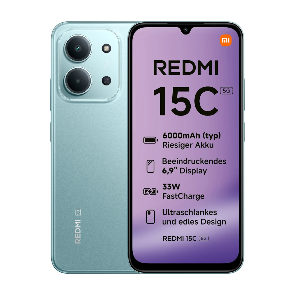 xiaomi-redmi-15c-5g-mint_00 Xiaomi Redmi 15C 5G Dual SIM 256GB/4GB Mint Green - slika 1